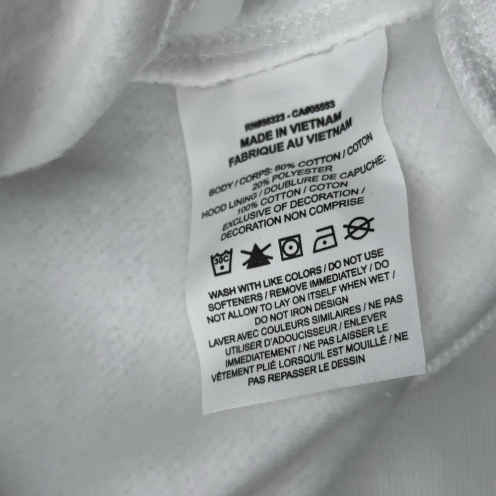 NEW Nike NBA Philadelphia 76ers Hoodie Mens Large White 